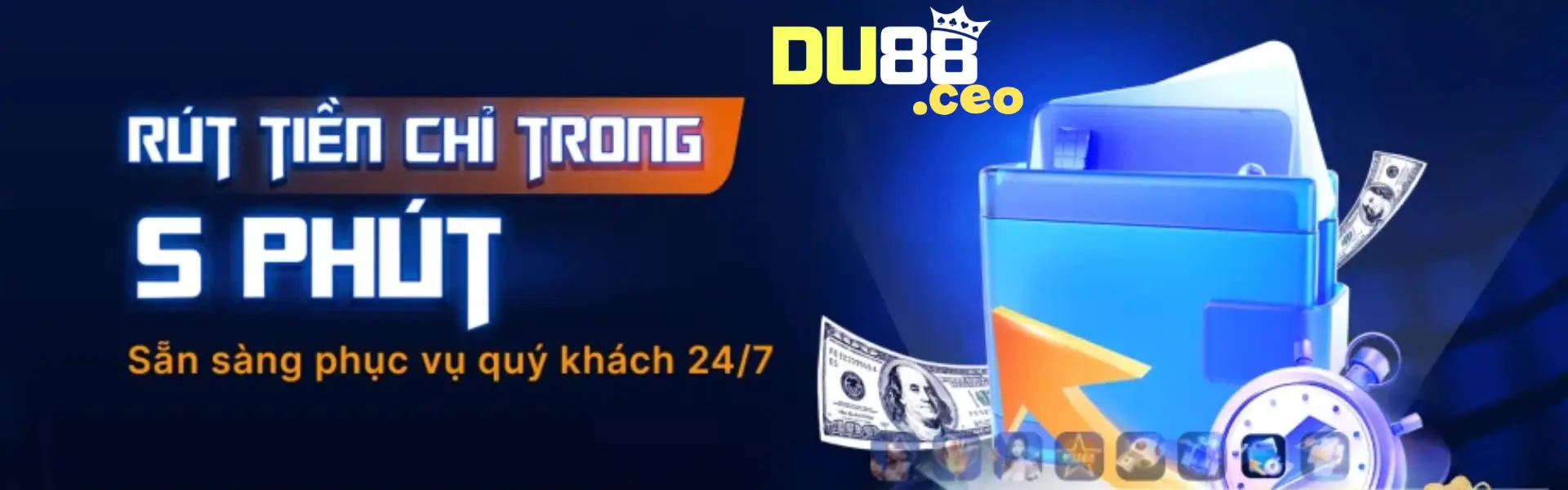 banner khuyến mãi nhà cái du88